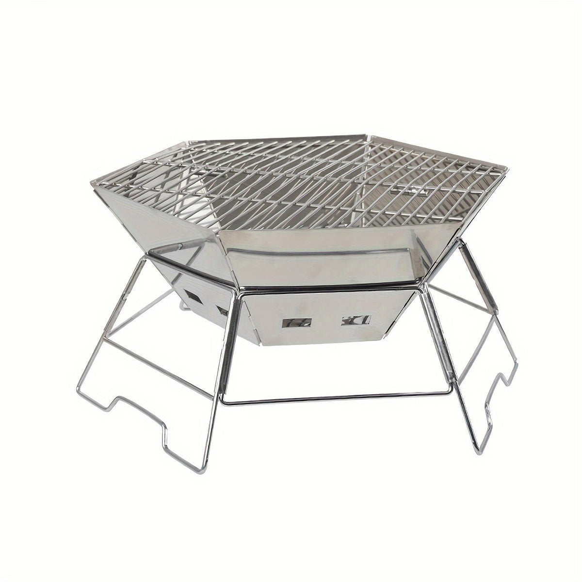 Stainless Steel Folding BBQ Stove